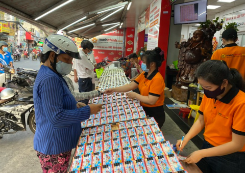 Xổ số kiến thiết TP HCM đã chi bao nhiêu tiền thưởng trong 6 tháng?